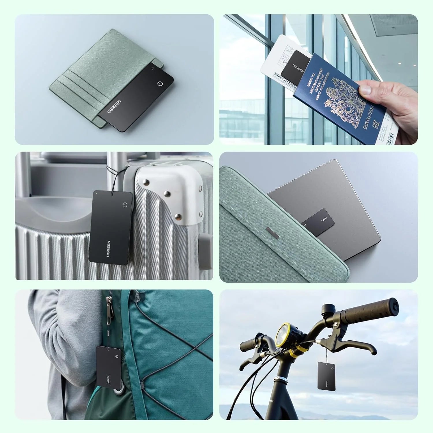 Ugreen Finder Slim Pro for Apple & Google Black (CM915/75644)