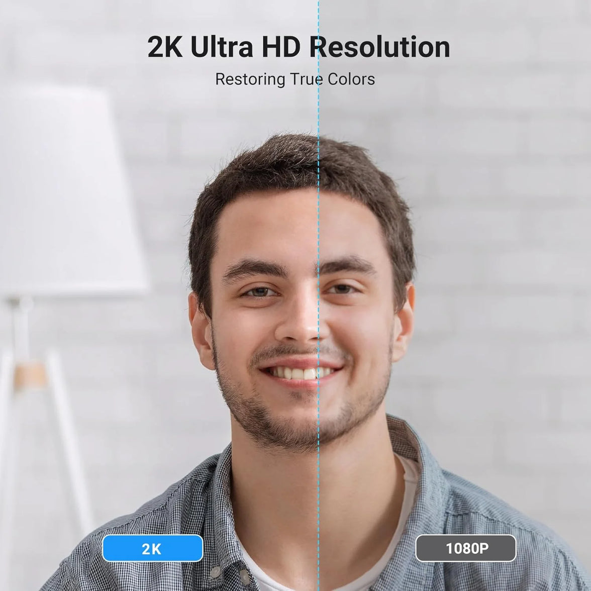 Ugreen 2K 30FPS USB Full HD Webcam (CM717/25442)