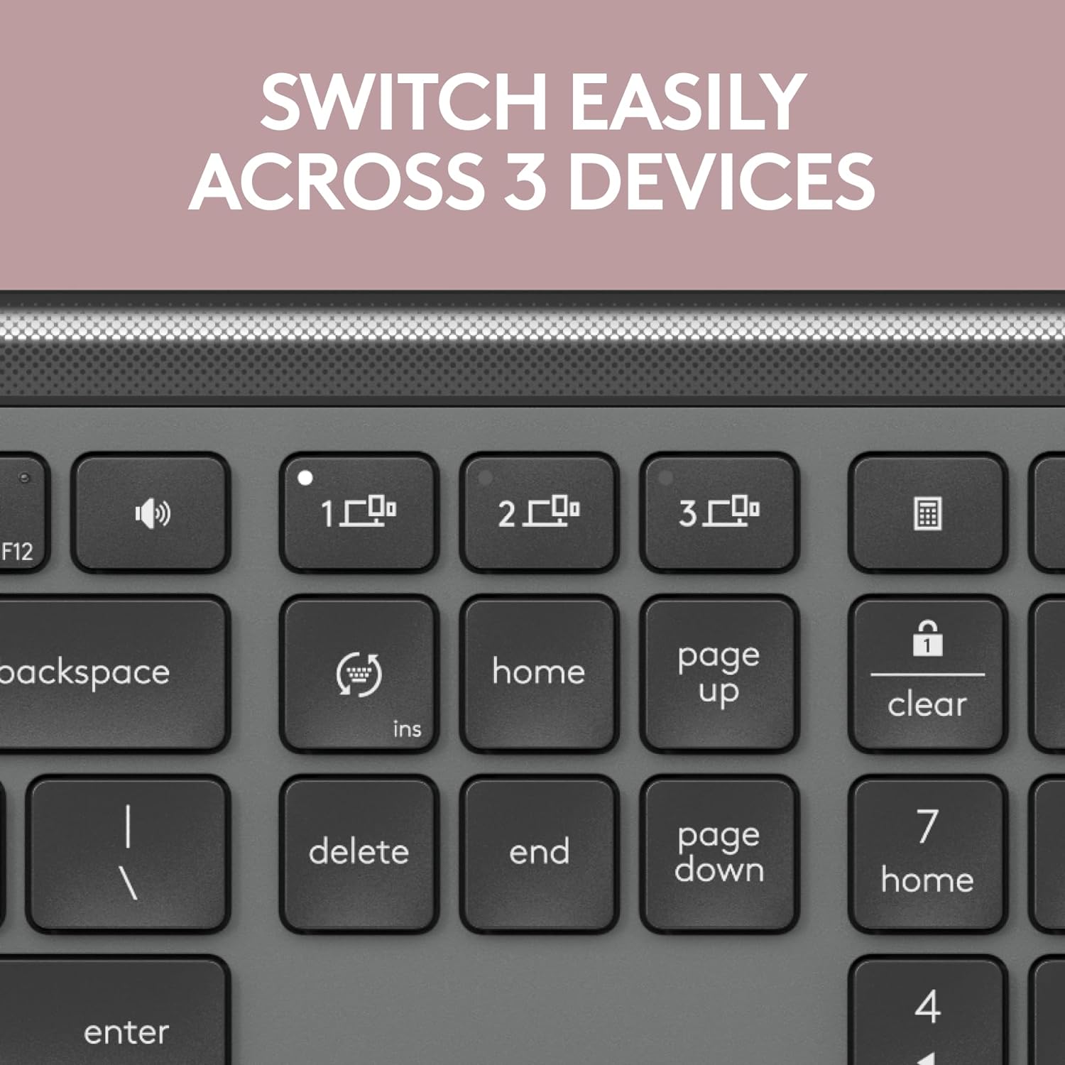 Logitech Signature Slim K950 Full-Size Wireless Keyboard