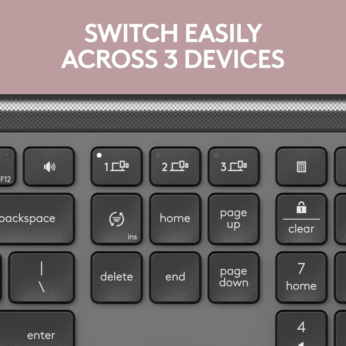 Logitech Signature Slim K950 Full-Size Wireless Keyboard
