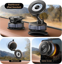 Ugreen Suction Cup Magnetic Phone Mount Black (LP970/75666)