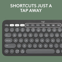 Logitech K380S Pebble Keys 2 Keyboard Tonal