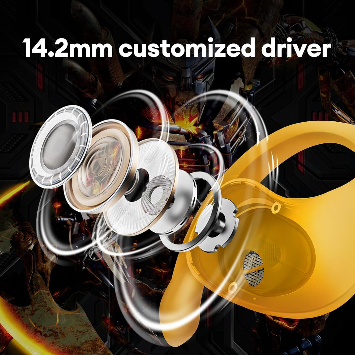 Transformers TF-T07 Bluetooth Earphone Sports Game Series