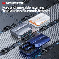 MONSTER XKT11 Bluetooth Earphone (Silver)