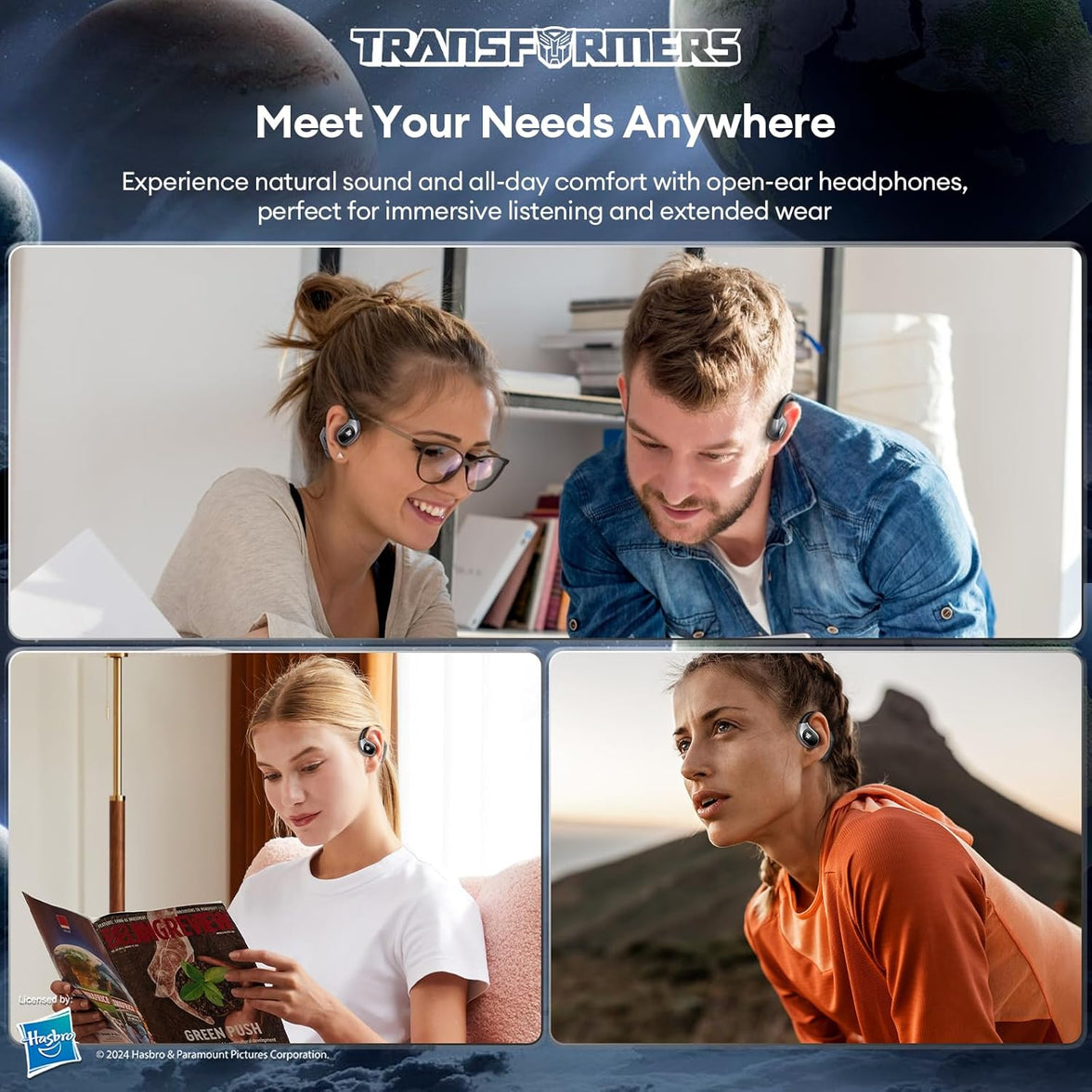 Transformers TF-T18 Bluetooth Earphone HIFI Sound Quality HD