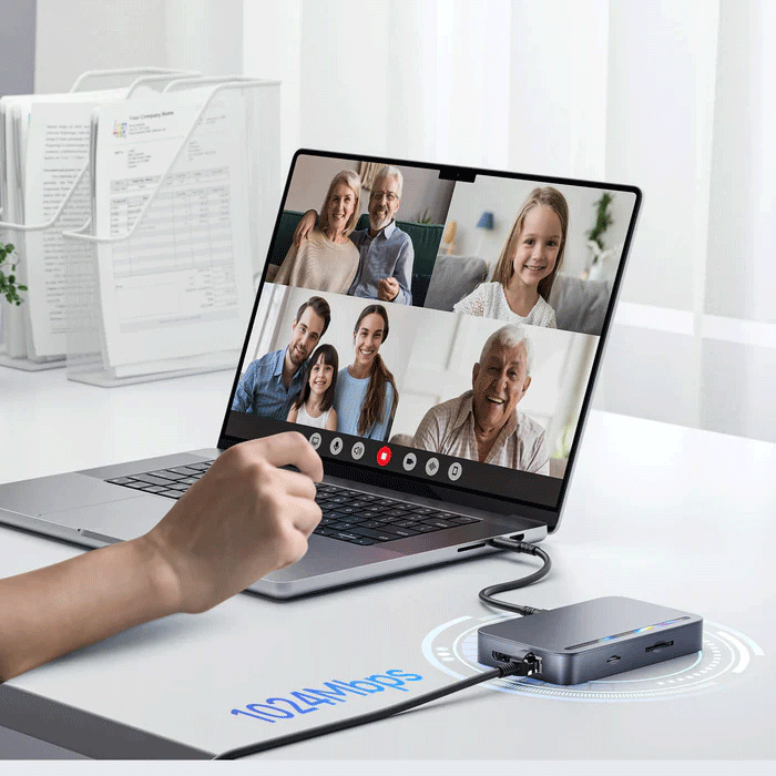 JSAUX USB-C 10 in 1 Docking Station - MP03L