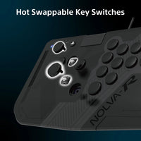 Hori Nolva Reactor Mechanical All-Button Arcade Controller for PS5/PS4/PC (SPF-050A)