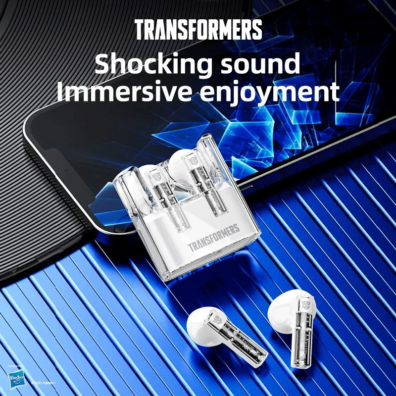 Transformers TF-T08 Wireless Earphone Smart Touch - Dual Mode