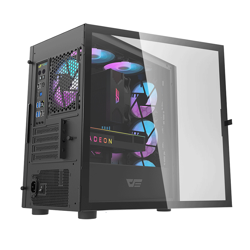 DarkFlash DLM21 Mesh MATX PC Tower Case