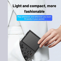 ANBERNIC RG353V Retro Handheld Gaming Console 3.5” iPS Multi-Touch Screen LPDDR4 Android & Linux Wi-Fi Game Player