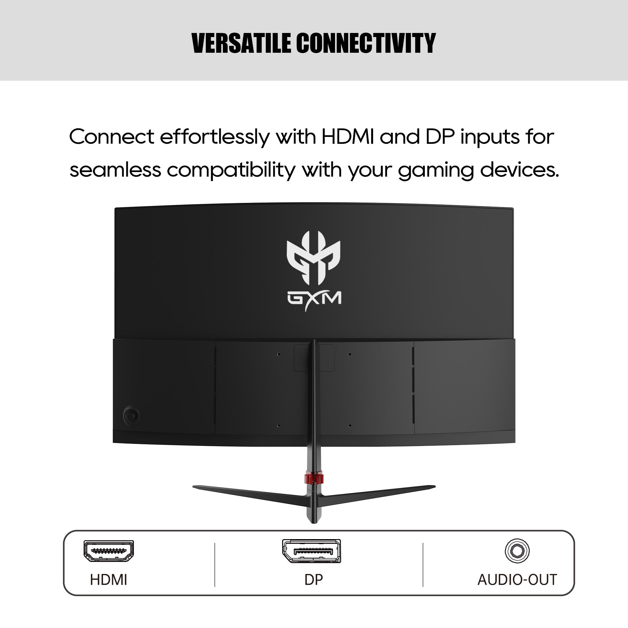 GXM GX24RFA 24” VA FHD 200Hz Curved Gaming Monitor