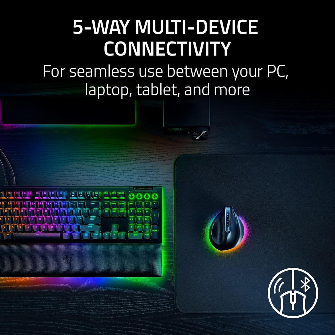 Razer Pro Click V2 - Wireless Productivity Mouse - Vertical Edition