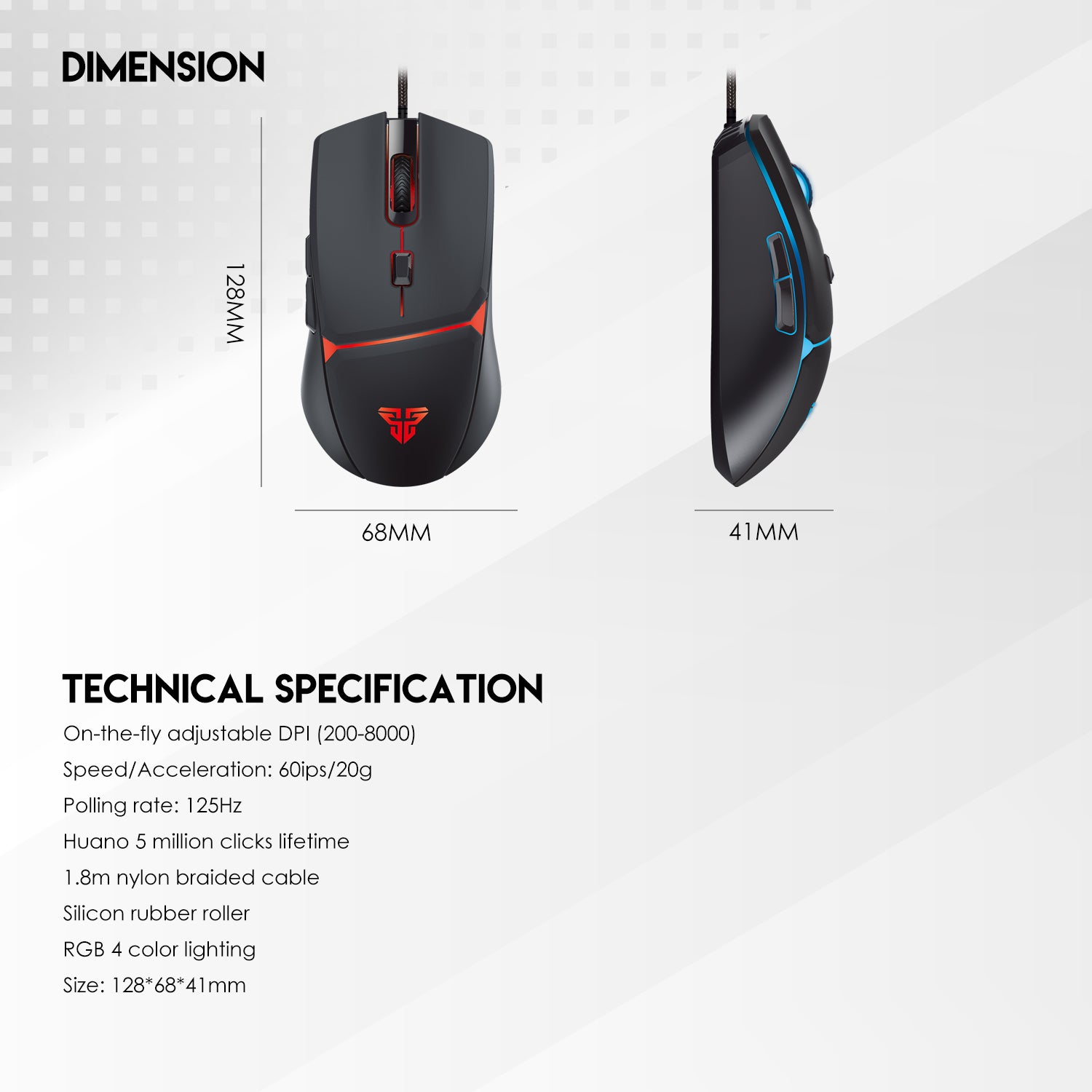 Fantech 5in1 Gaming Power Bundle Black (P51)