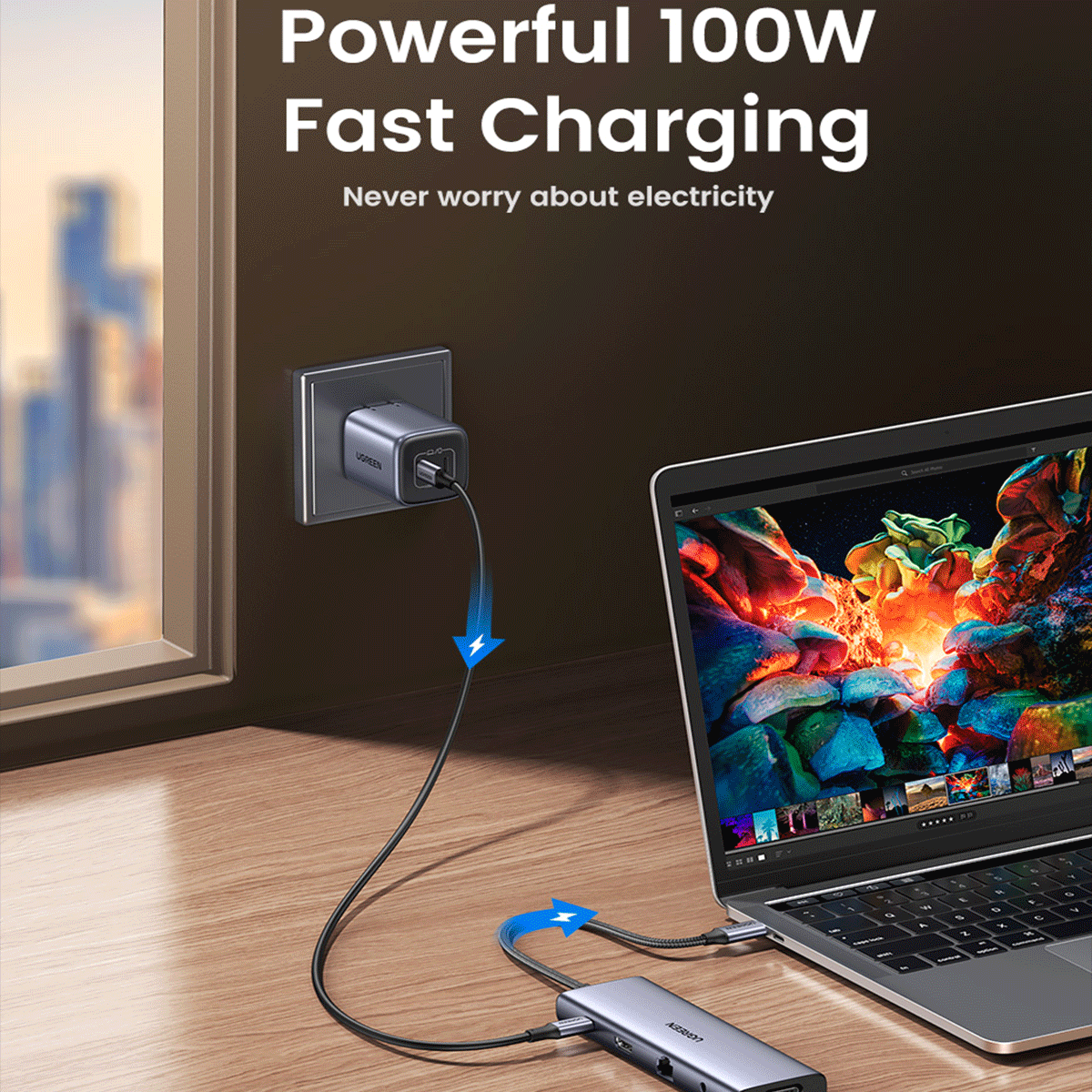 UGREEN USB-C 9-In-1 Multifunction Adapter - 15cm [CM498/15600]
