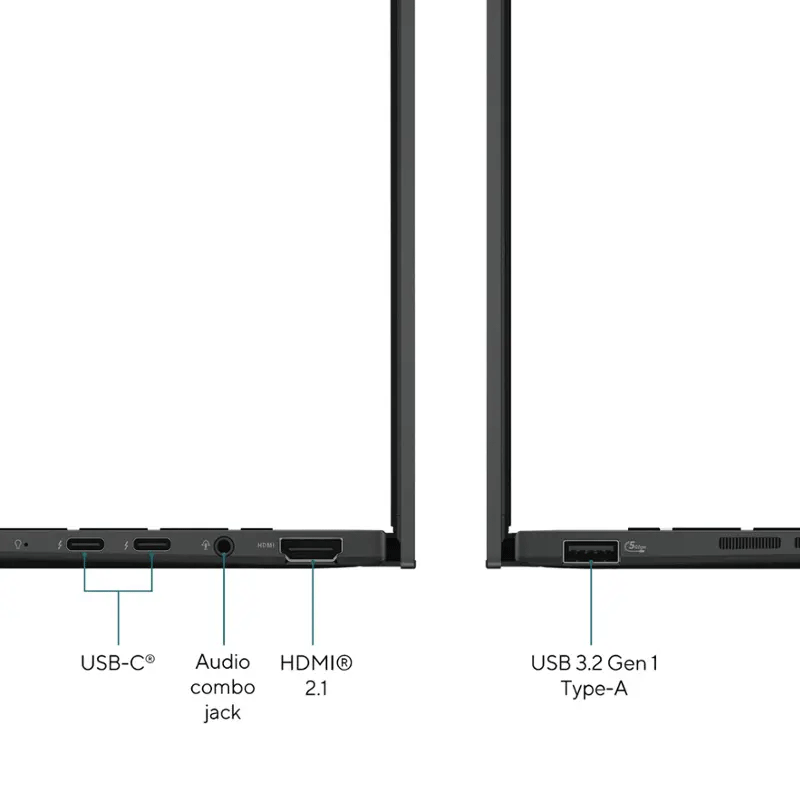 Asus Zenbook 14 OLED 14 WUXGA Touch Laptop Ultra 5 Intel Evo 8GB/ 512GB SSD Win11 Q415-Jasper Gray