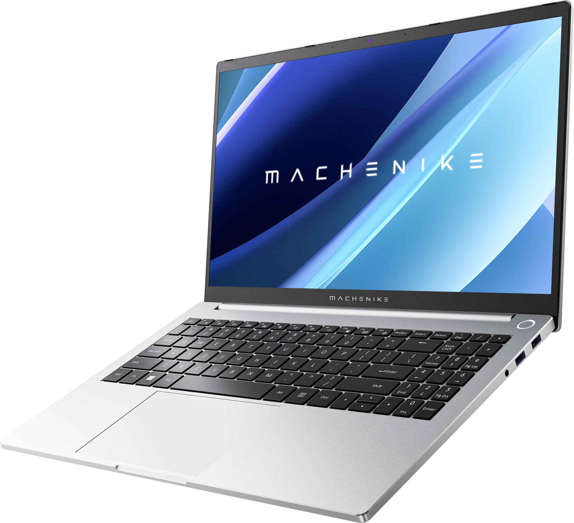 Machenike MC15N 15.6" FHD Notebook AMD Ryzen 5 - 5500H 16GB RAM /512GB SSD AMD Radeon Graphics Win11 Pro Silver