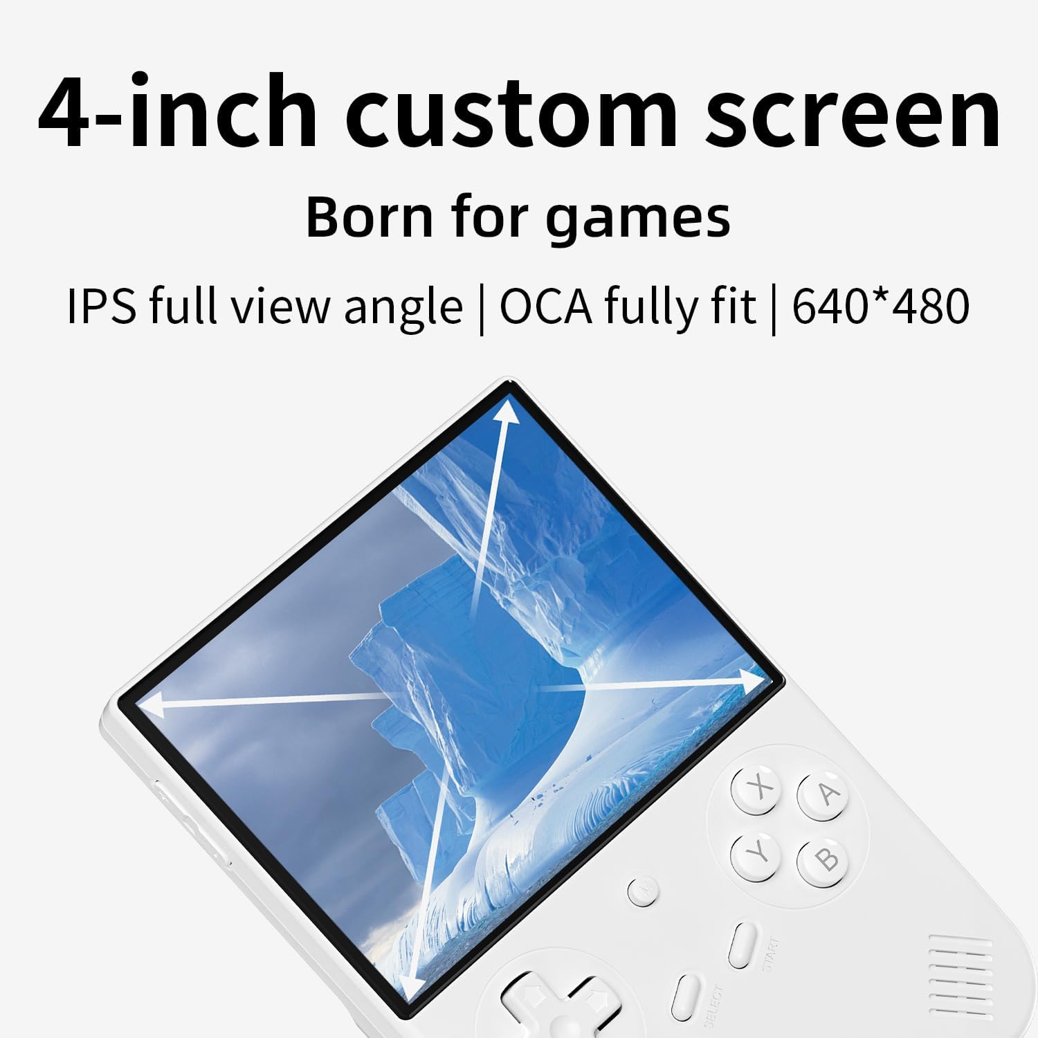 Anbernic RG40XXV 64Gb Linux 64-bit 4” IPS Screen H700 quad- Core w/5000+ Games