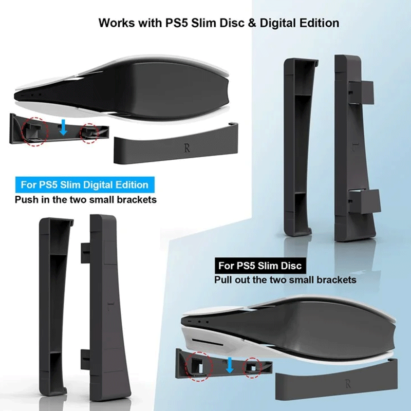 JYS Horizontal Stand for PS5 Slim [P5189]