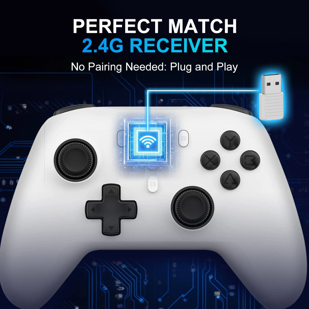 IINE Plutus Wireless Controller for PC (Black) (L983)