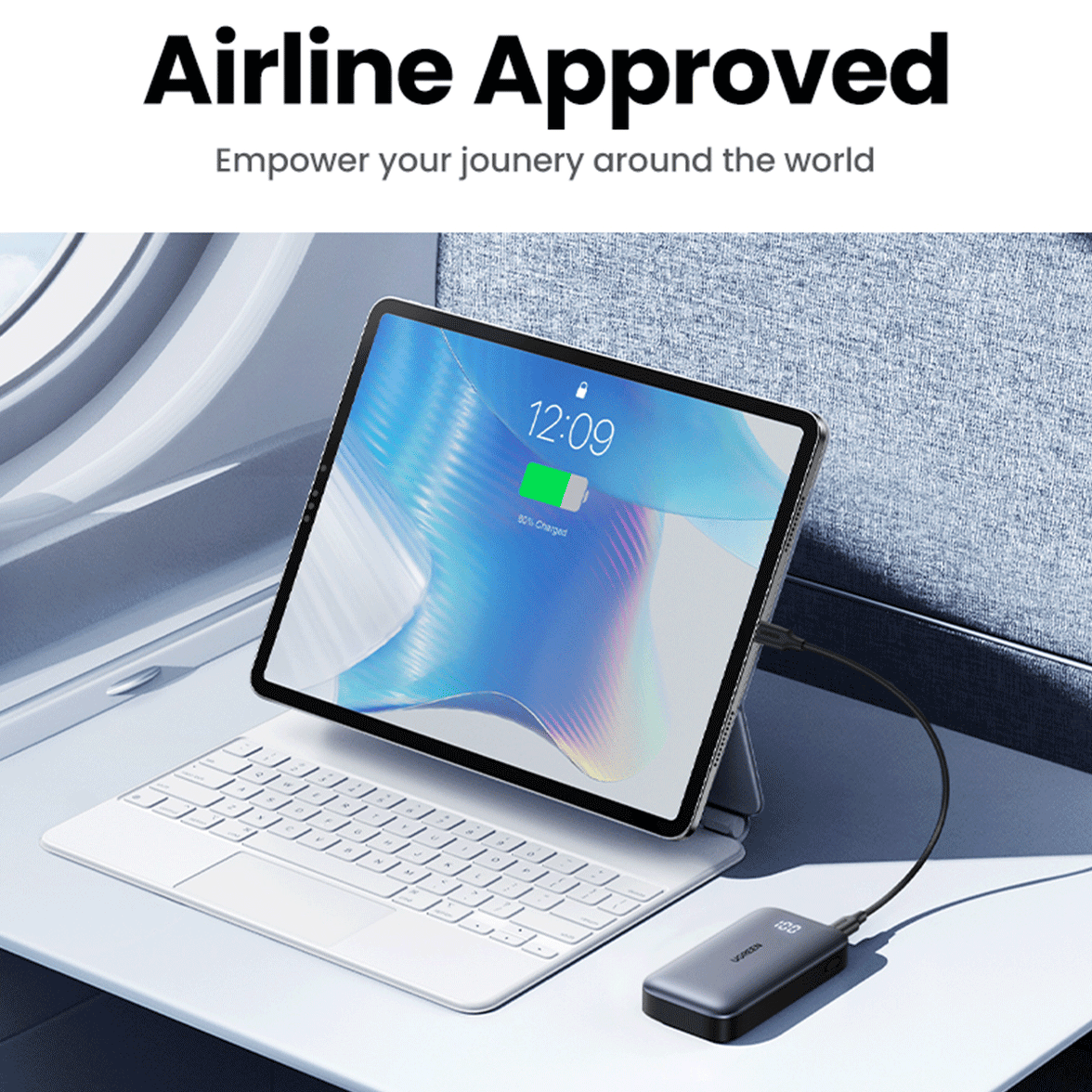 UGREEN Mini Quick Charging 30W Powerbank 10000mah [PB502/25185]