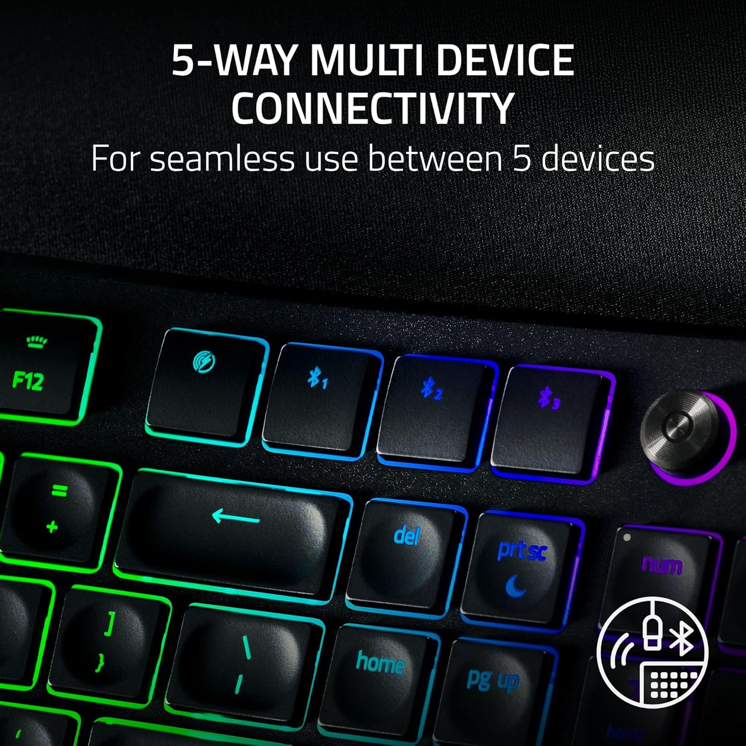 Razer Pro Type Ergo Wireless Split Ergonomic RGB Keyboard