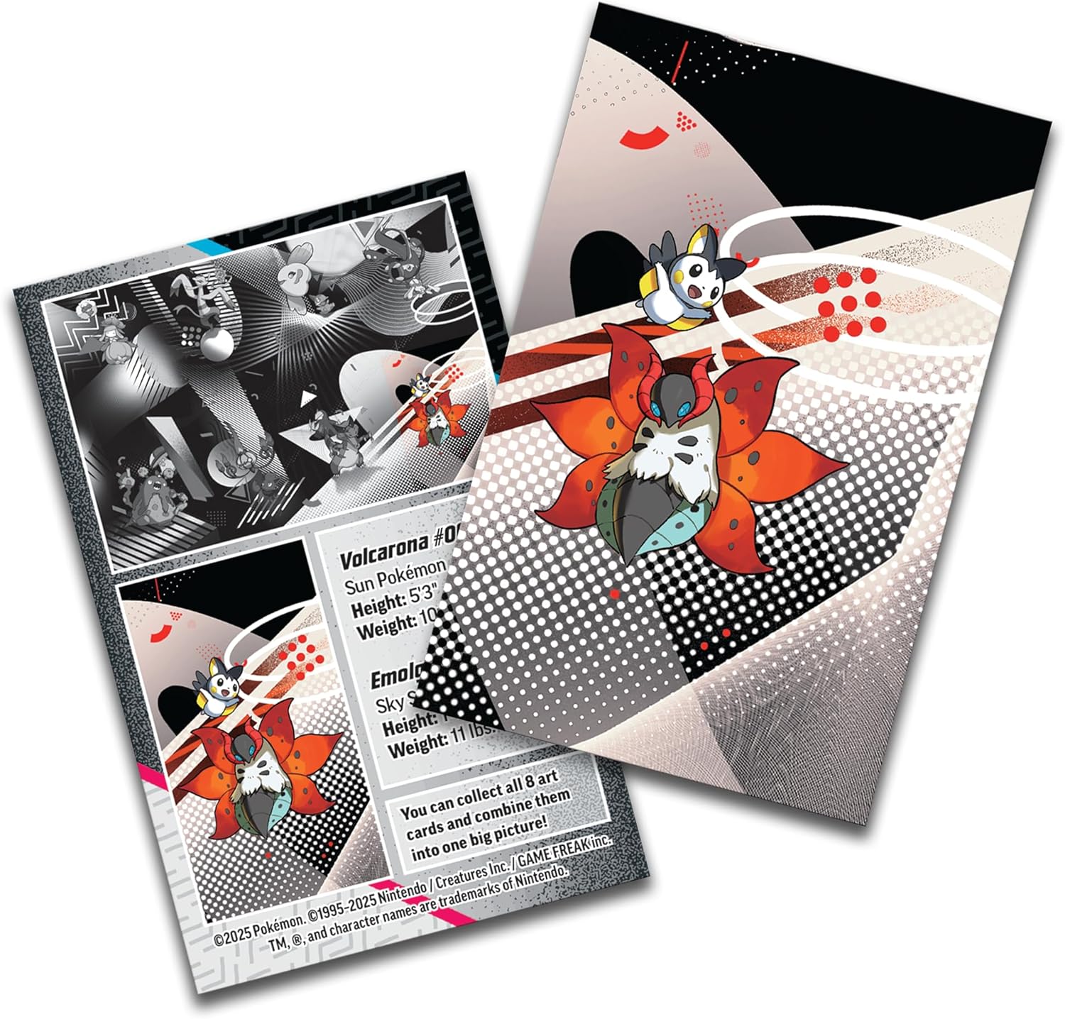 Pokémon TCG Unova Mini Tin H (Volcarona & Emolga) (ENG)