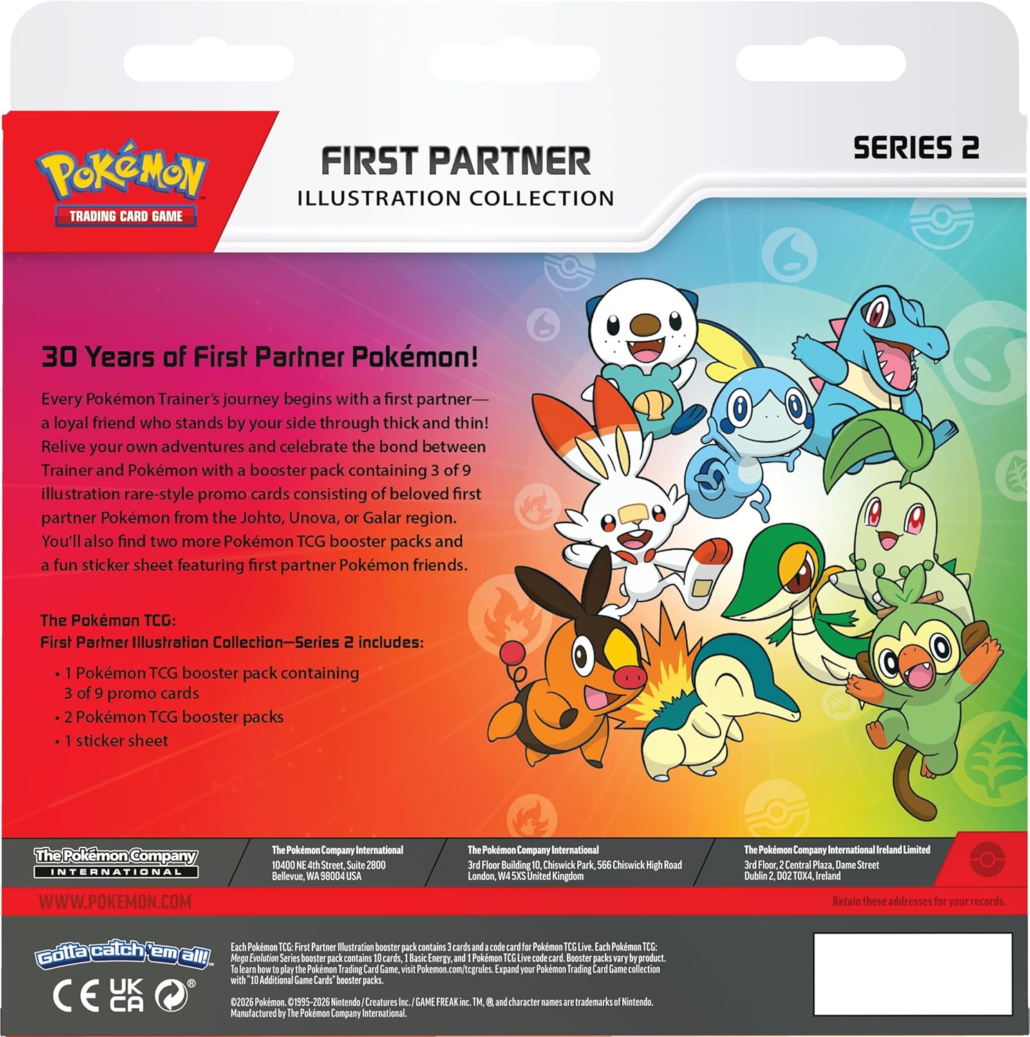 Pokemon TCG: First Partner Illustration Collection (Series 2) (ENG)