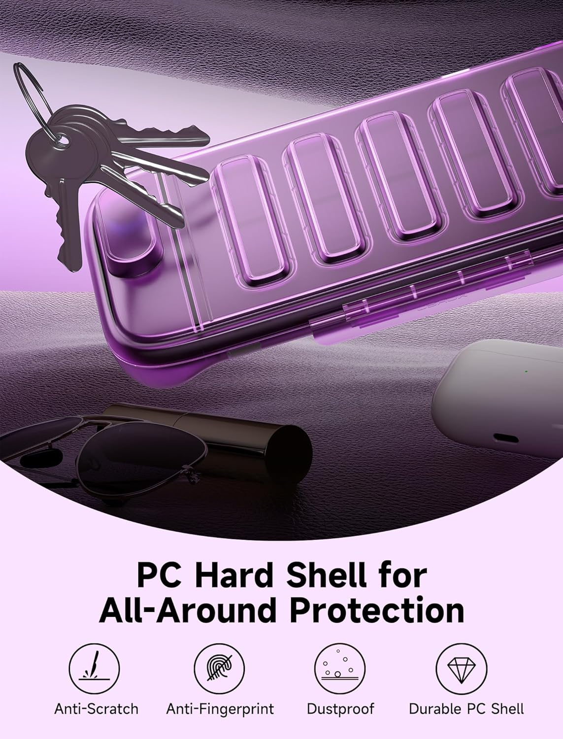 JSAUX Shock-Absorbent Storage Case For Nintendo Switch 2 PC0116