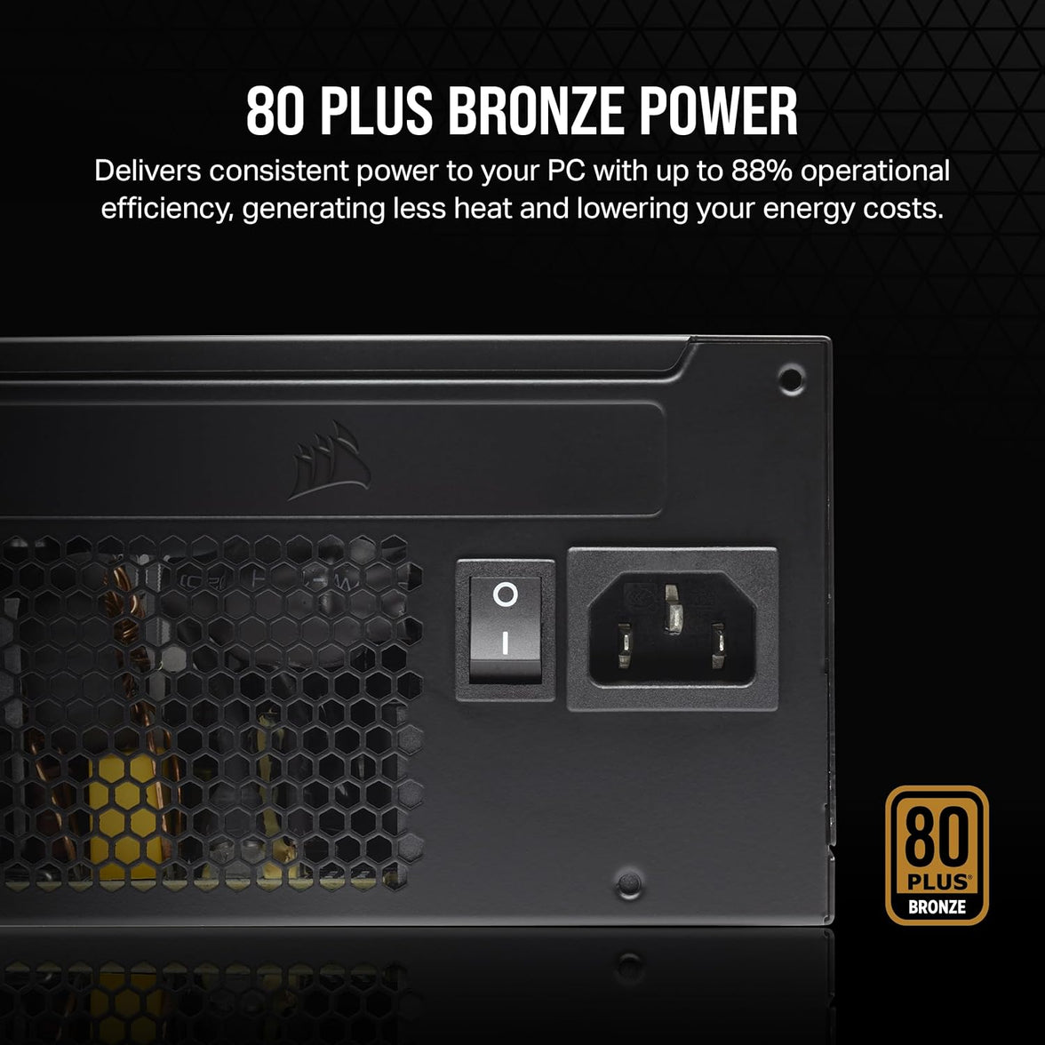 Corsair CX650 650W 80+ Bronze ATX PSU