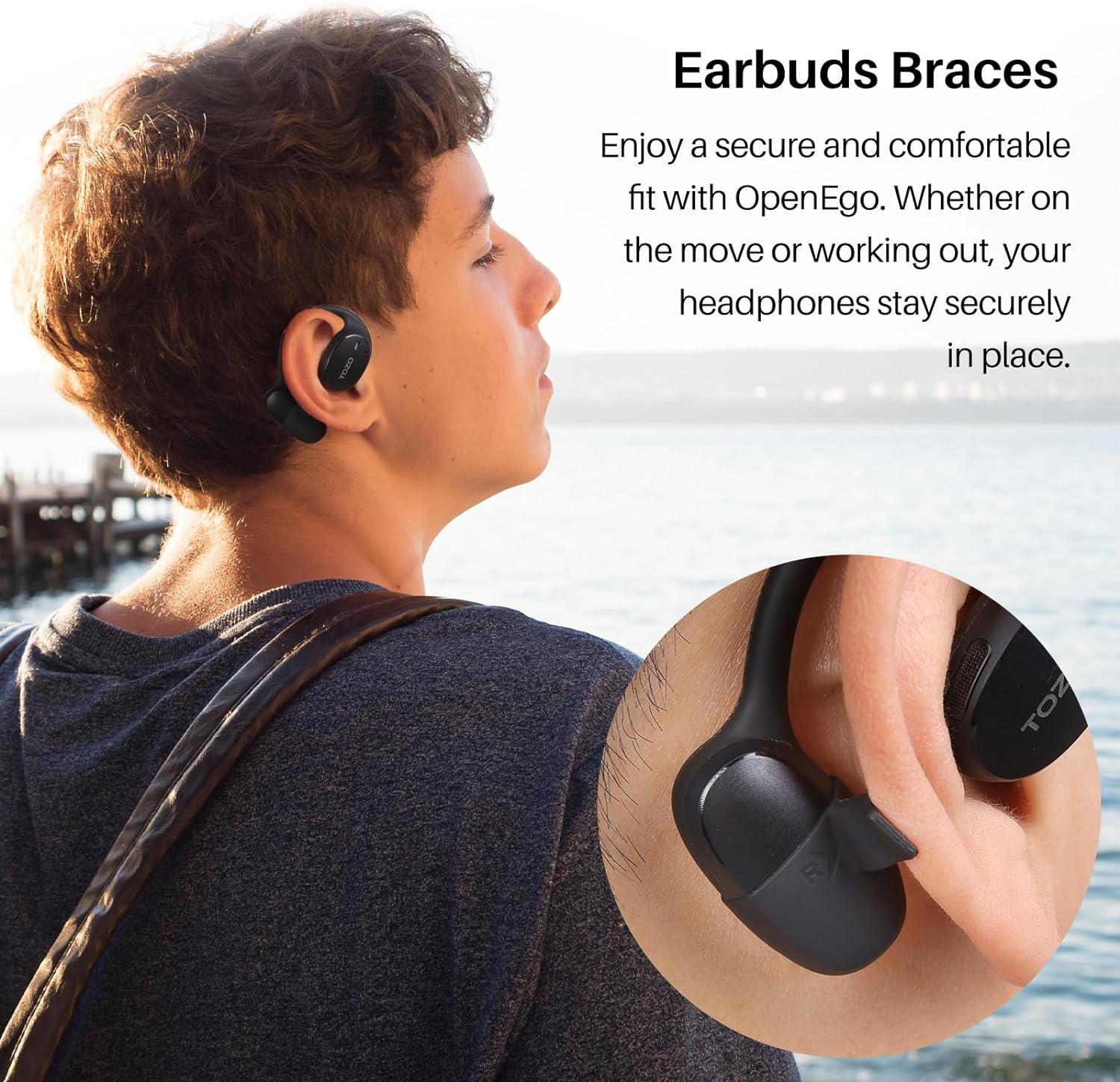 TOZO TWS Earbuds OpenEgo