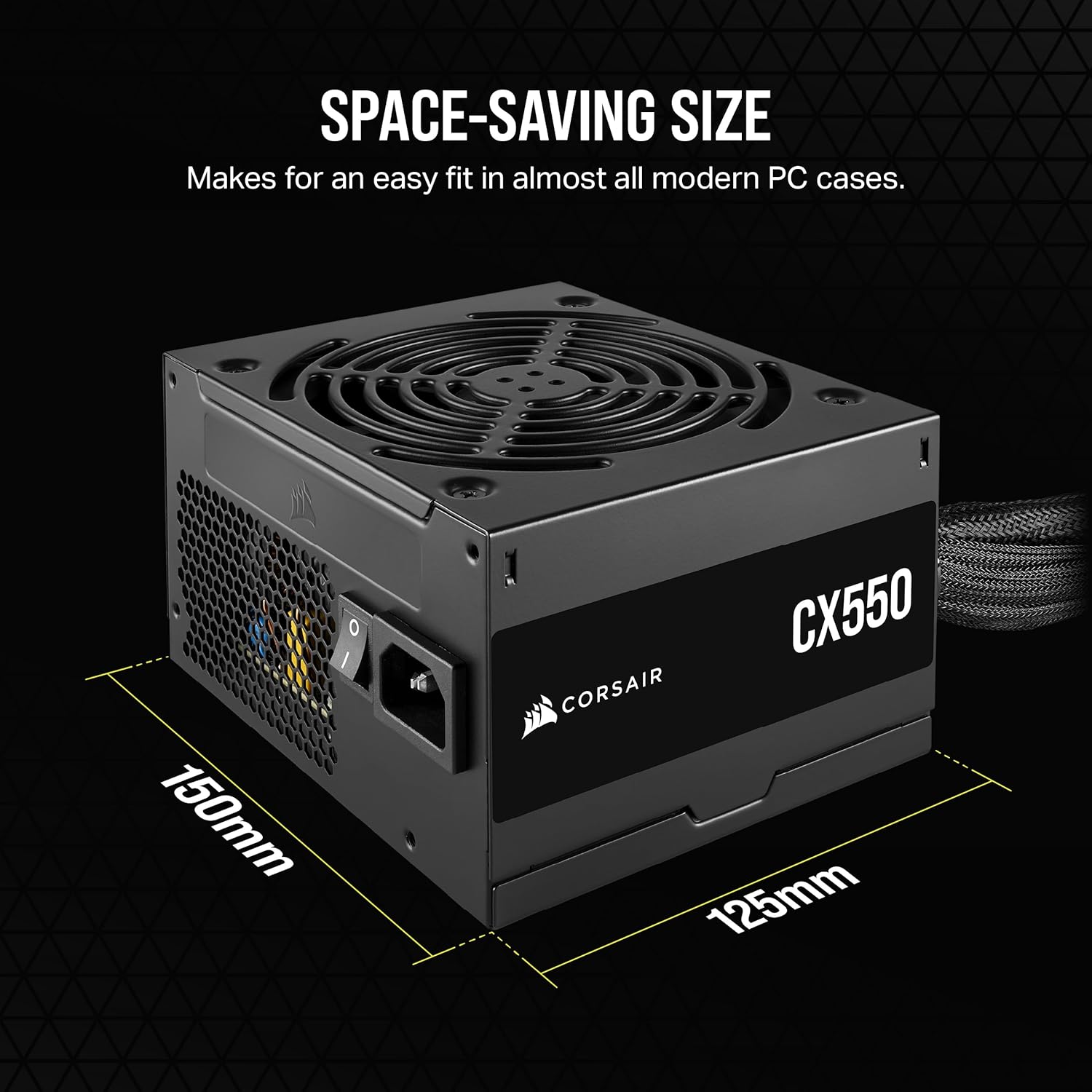 Corsair CX550 550W 80+ Bronze ATX PSU