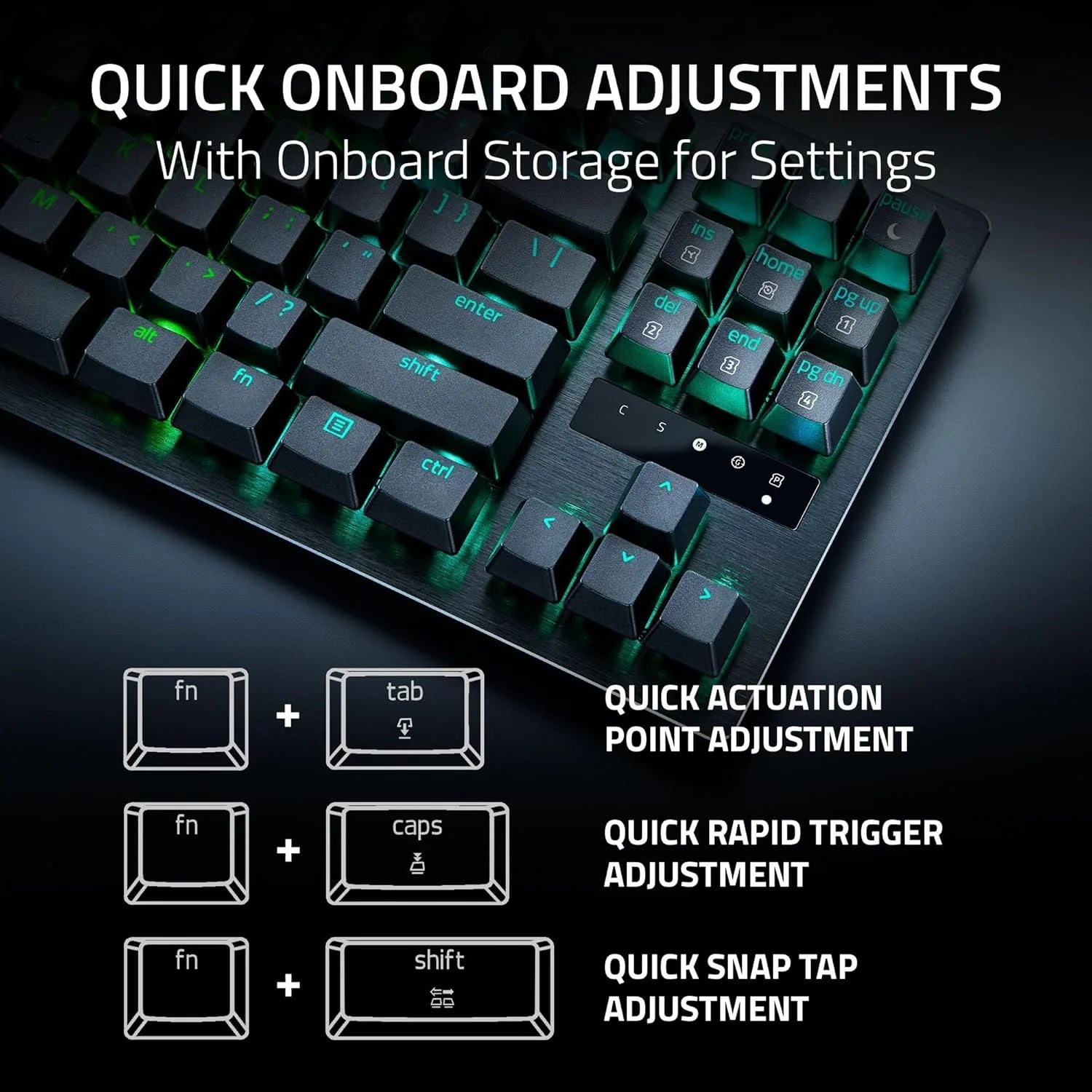 Razer Huntsman V3 TKL 8KHz Analog Optical Esports Keyboard