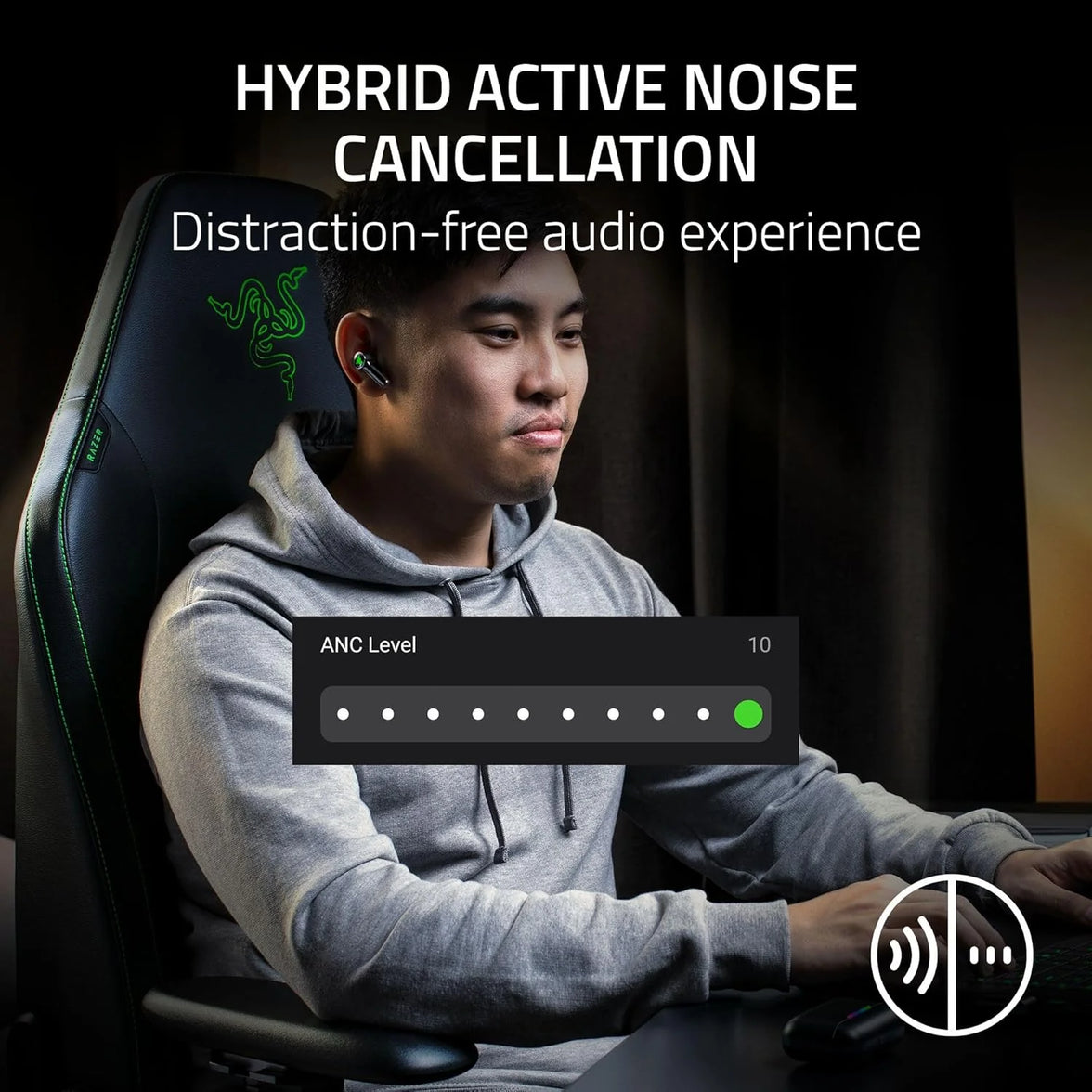 Razer Hammerhead V3 HyperSpeed Wireless Gaming Earbuds