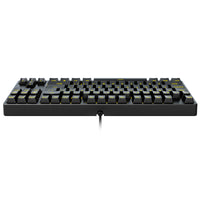 E-Yooso Z-87 87 Keys Single Light Mechanical Gaming Keyboard Black [Red Switch]