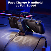 JSAUX 6-in-1 Multifunctional Docking Station for Steam Deck/ROG Ally/Legion Go/MSI Claw (HB0609)