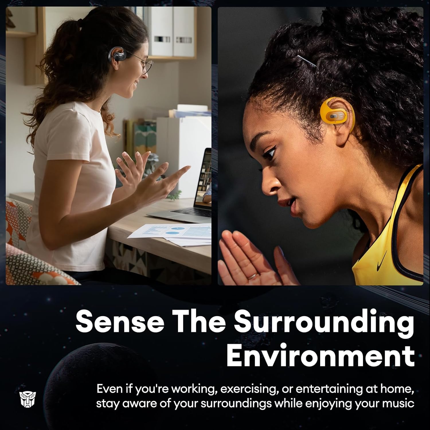 Transformers TF-T07 Bluetooth Earphone Sports Game Series