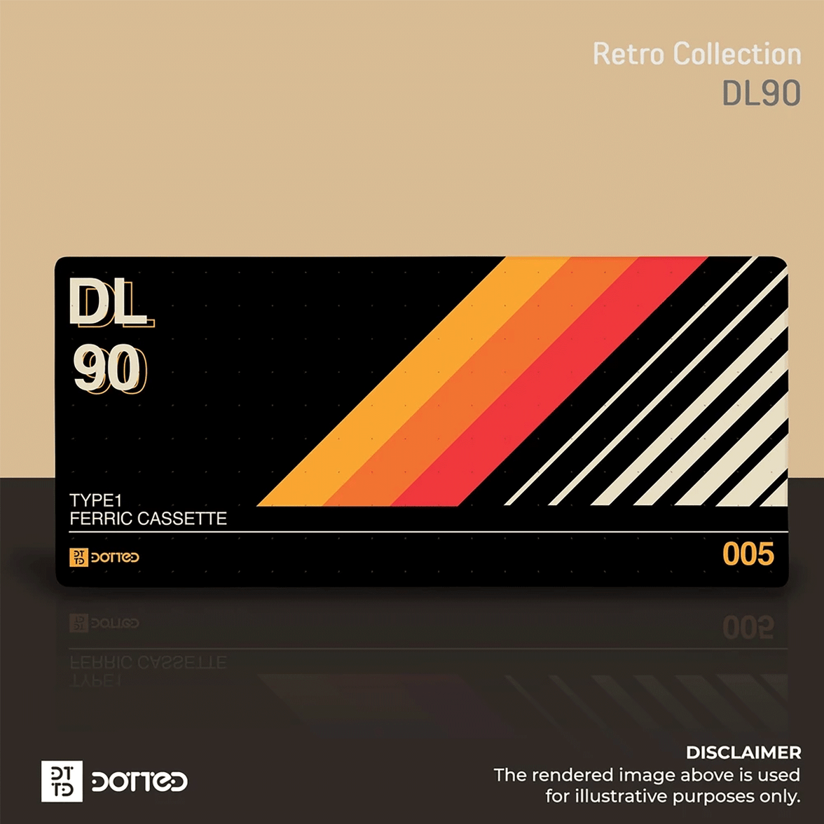 Dotted Desk Pad (Retro Collection)