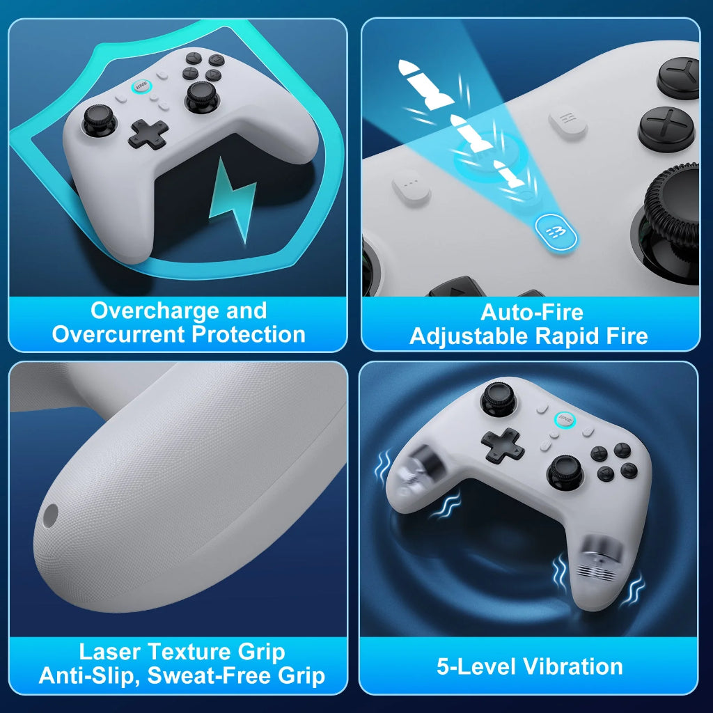 IINE Plutus Wireless Controller for PC (Black) (L983)