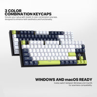 Fantech Atom87S TKL Yoru Edition Mechanical Gaming Keyboard Black Blue Switch (MK877S)