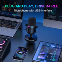 ONIKUMA M830 RGB Microphone