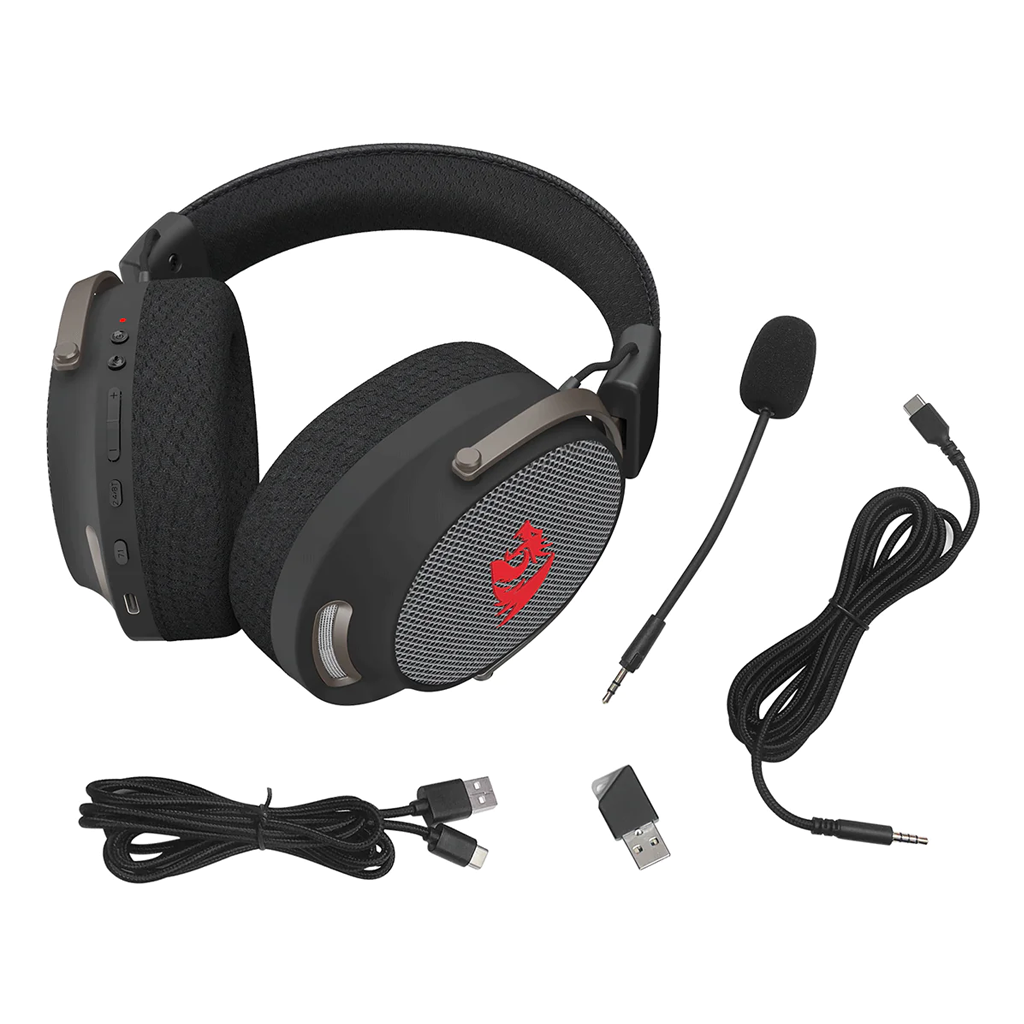 Redragon Arrow 7.1 Surround Sound Gaming Headset Black (H858)