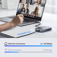 JSAUX USB-C 10 in 1 Docking Station - MP03L