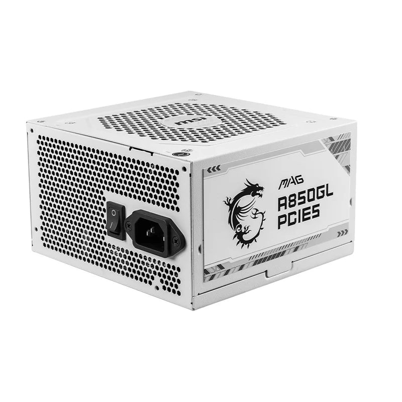 MSI PSU 850W MAG A850GL PCIE5 80+ Gold Full Modular PSU