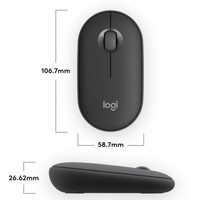 Logitech M350S Pebble Mouse 2 Tonal