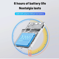 ANBERNIC RG353V Retro Handheld Gaming Console 3.5” iPS Multi-Touch Screen LPDDR4 Android & Linux Wi-Fi Game Player