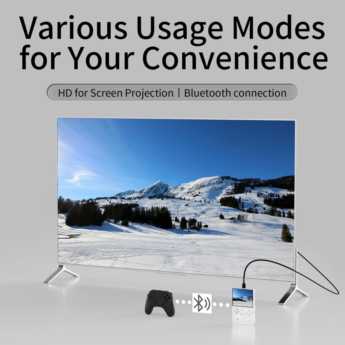 Anbernic RG40XXV 64Gb Linux 64-bit 4” IPS Screen H700 quad- Core w/5000+ Games