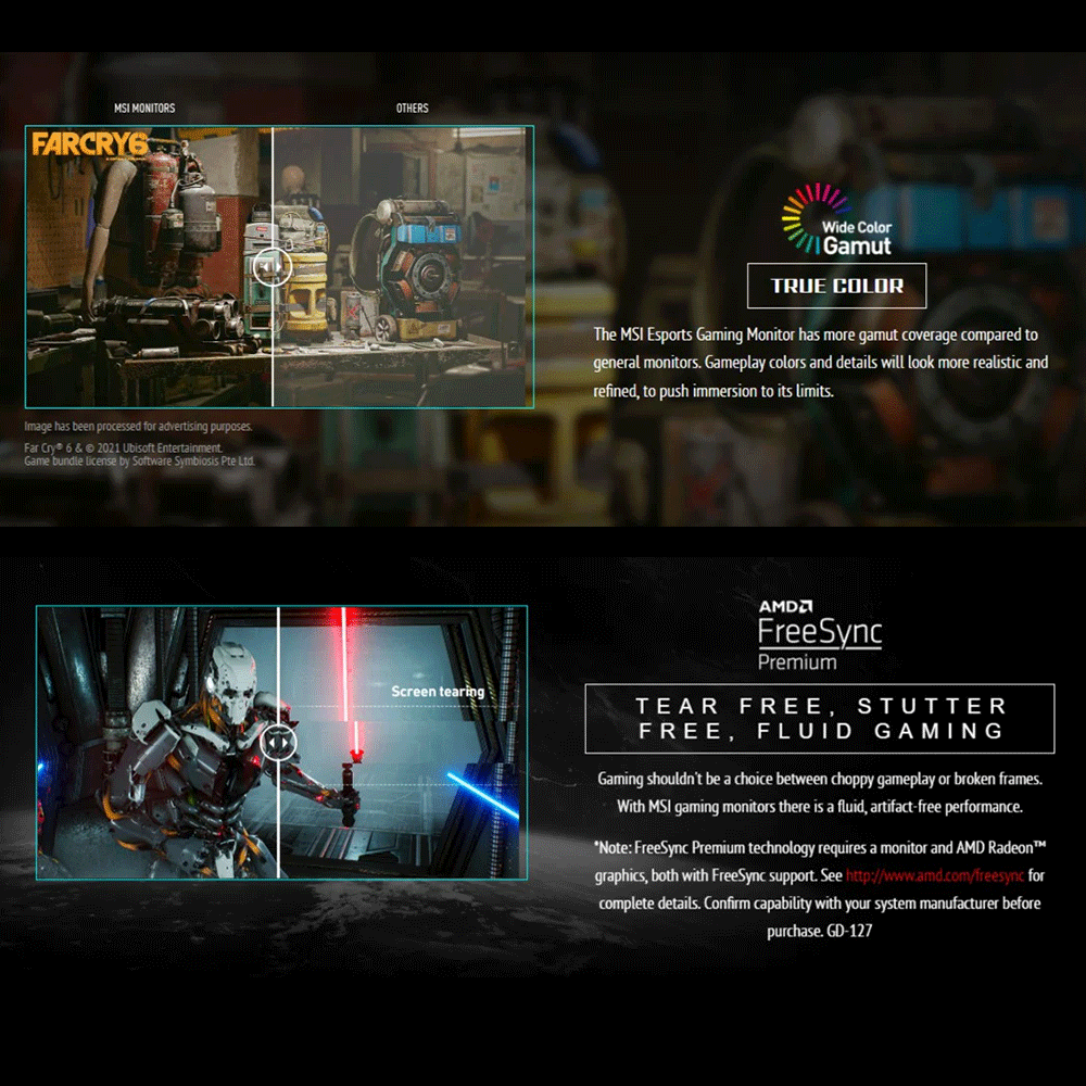 MSI G2412 23.8" FHD IPS Esports Gaming Monitor