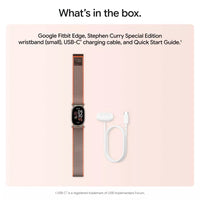 Google Fitbit Air Stephen Curry Special Edition Fitness Tracker (Rye)