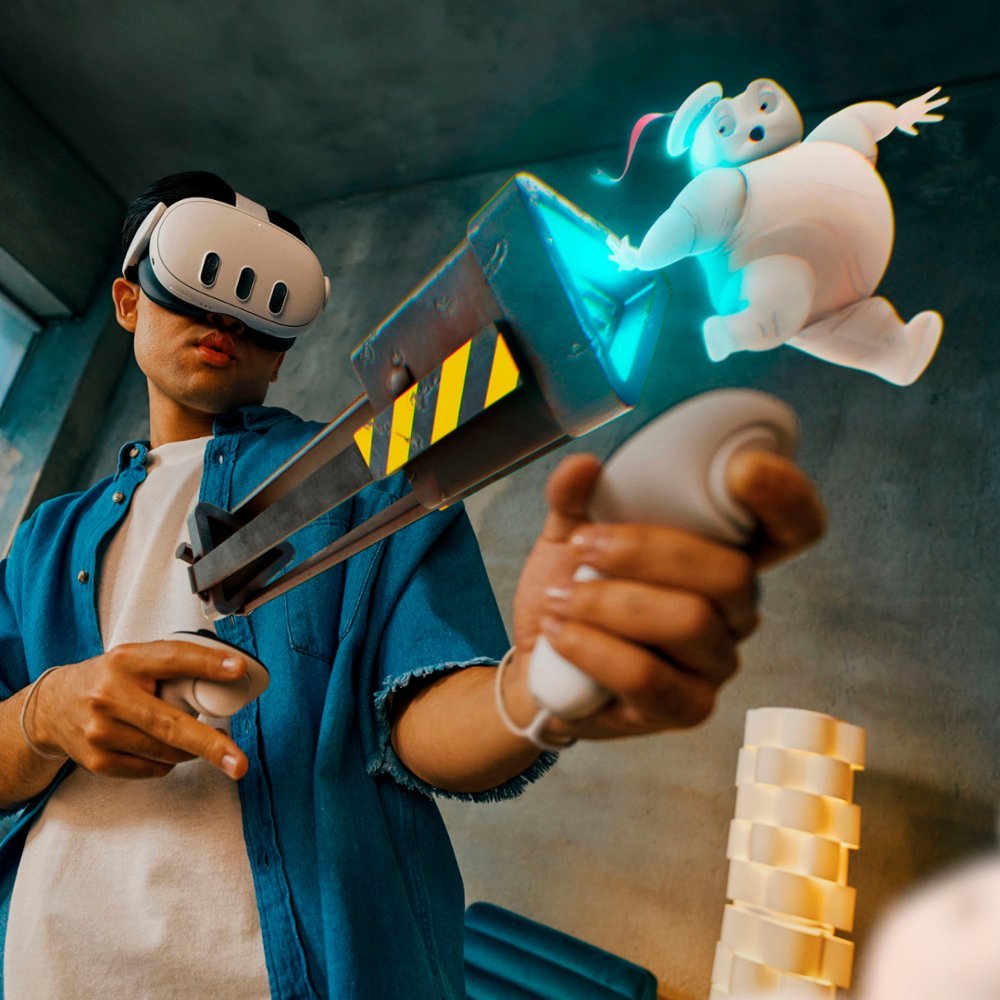 Meta Quest with real life feeling game