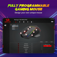 Redragon Axe RGB Wireless Gaming Mouse (M814RGB-PRO)